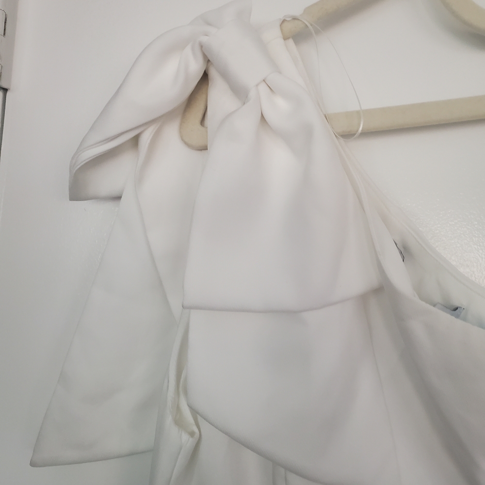 Petal & Pup One-Shoulder Midi Dress with Side Slit - Picture 4 of 10